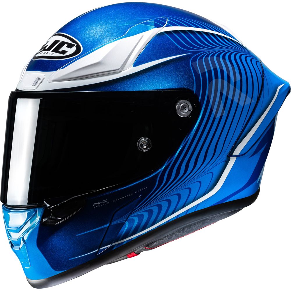 HJC RPHA 1 Lovis Full Face Helmet MC2 Blue - ThrottleChimp