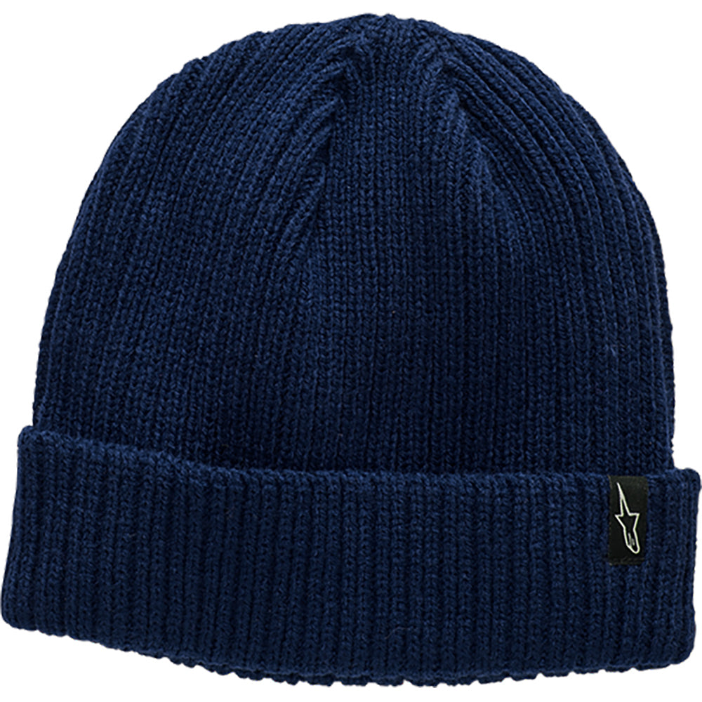 Alpinestars Receiving Beanie Navy - ThrottleChimp