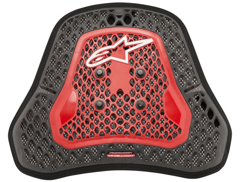 Alpinestars Nucleon KR-Cell Cis Chest Protector Transparent Smoke / Red FREE 1 YEAR Returns, FREE UK Delivery | ThrottleChimp