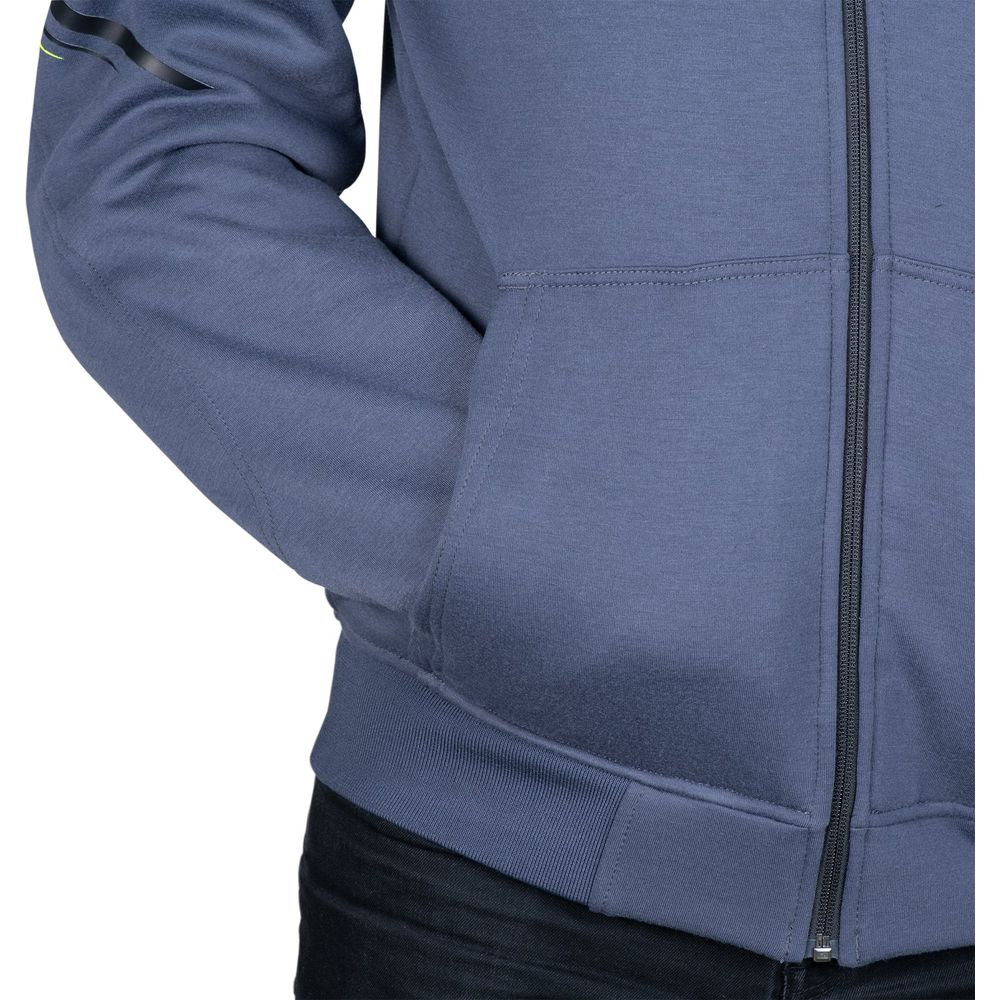 Oxford Super 2.0 Hoodie Sports Grey (Image 6) - ThrottleChimp