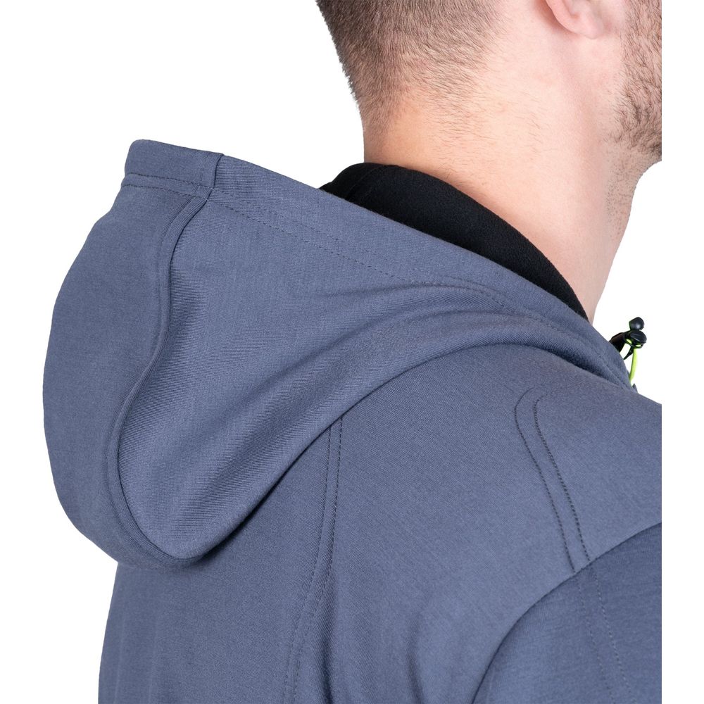 Oxford Super 2.0 Hoodie Sports Grey (Image 5) - ThrottleChimp