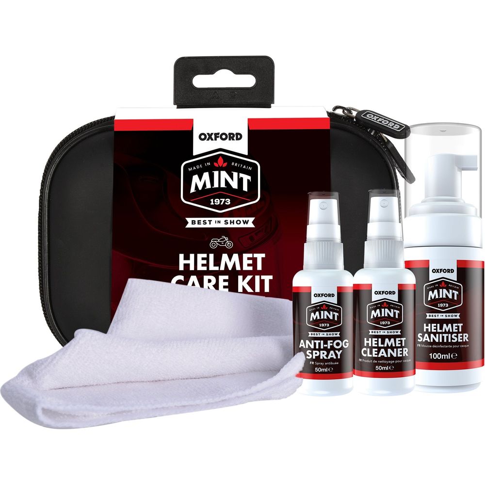 Oxford Mint Care Kit For Helmets - ThrottleChimp