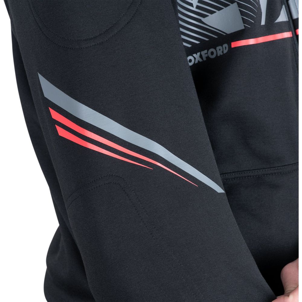 Oxford Super 2.0 Hoodie Sports Black FREE 1 YEAR Returns, FREE UK Delivery | ThrottleChimp