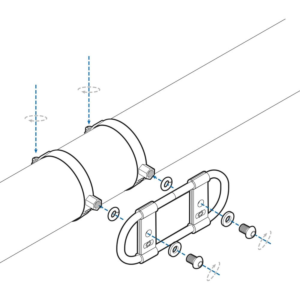 Oxford Cafe Exhaust Heat Shield Silver (Image 5) - ThrottleChimp