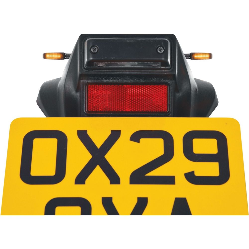 Oxford Darkchaser Front / Rear Sequential Indicators Matt Black With 2 Resistors FREE 1 YEAR Returns, FREE UK Delivery | ThrottleChimp