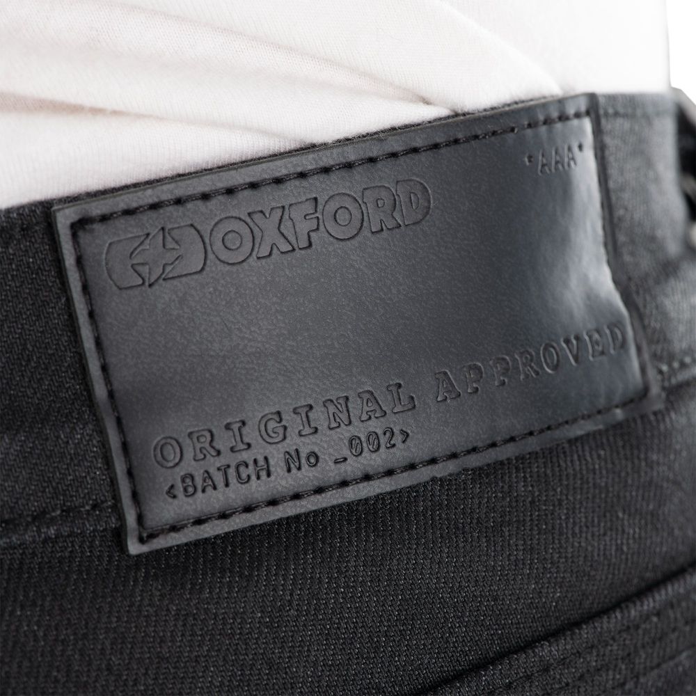 Oxford Original Approved AAA Slim Fit Jeans Black FREE 1 YEAR Returns, FREE UK Delivery | ThrottleChimp