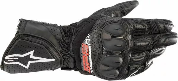 Alpinestars SP-8 V3 Air Gloves Black FREE 1 Year Return, FREE UK Shipping | ThrottleChimp