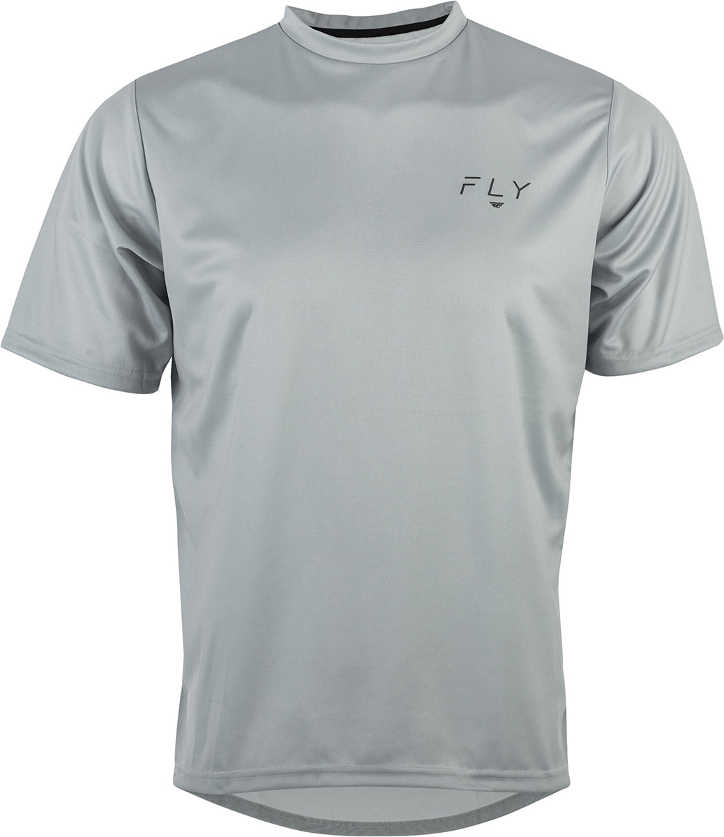 Fly Racing Action MTB Jersey Grey FREE 1 YEAR Returns, FREE UK Delivery | ThrottleChimp