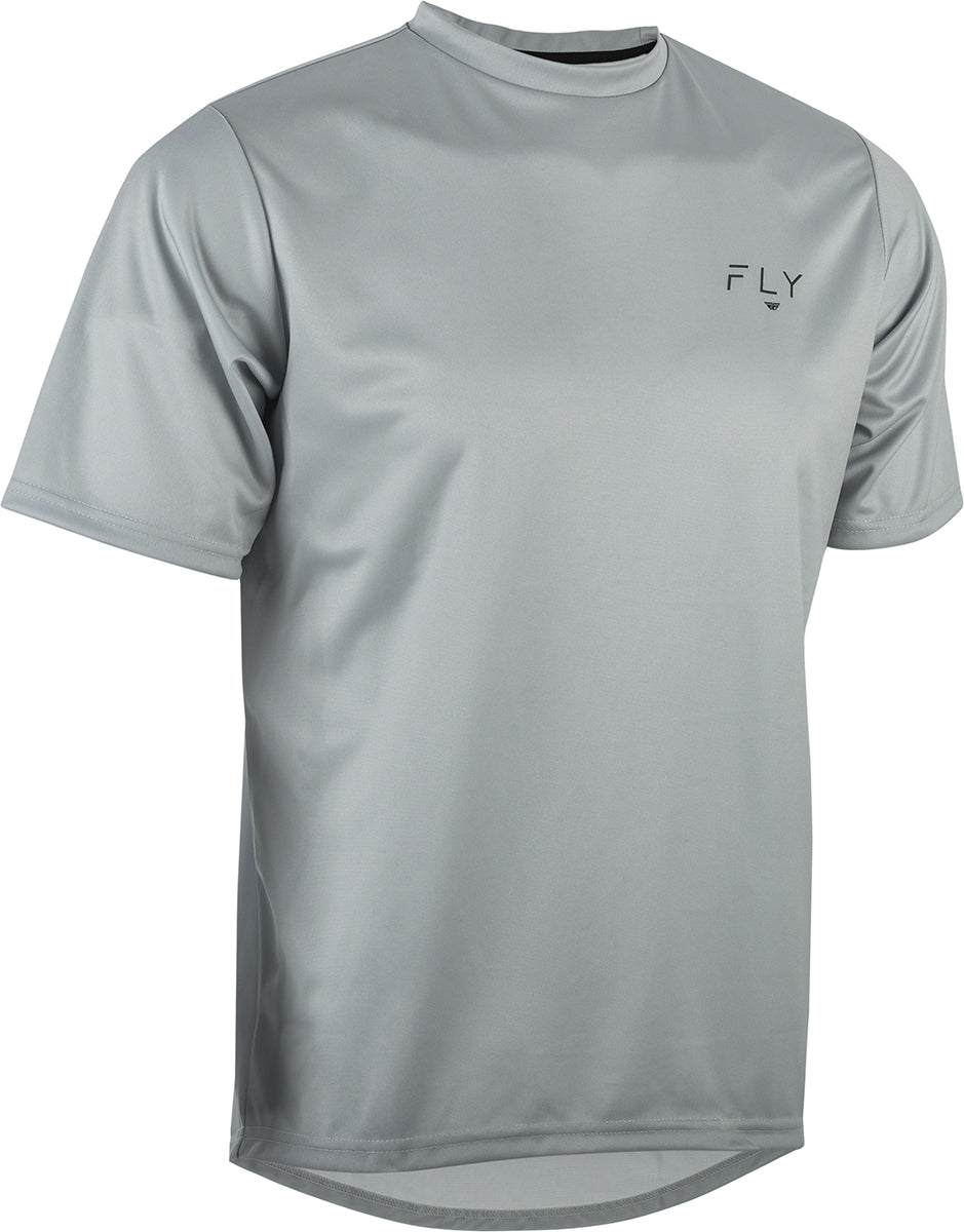 Fly Racing Action MTB Jersey Grey FREE 1 YEAR Returns, FREE UK Delivery | ThrottleChimp