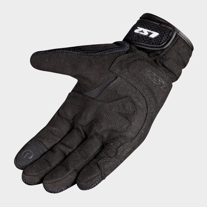 LS2 Kubra Ladies Mesh / Leather Gloves Black