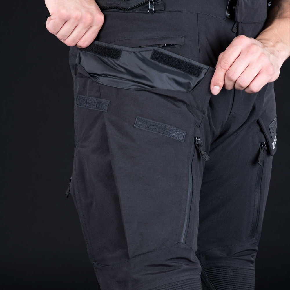 Oxford Stormland Dry2Dry Textile Trouser Tech Black FREE 1 YEAR Returns, FREE UK Delivery | ThrottleChimp