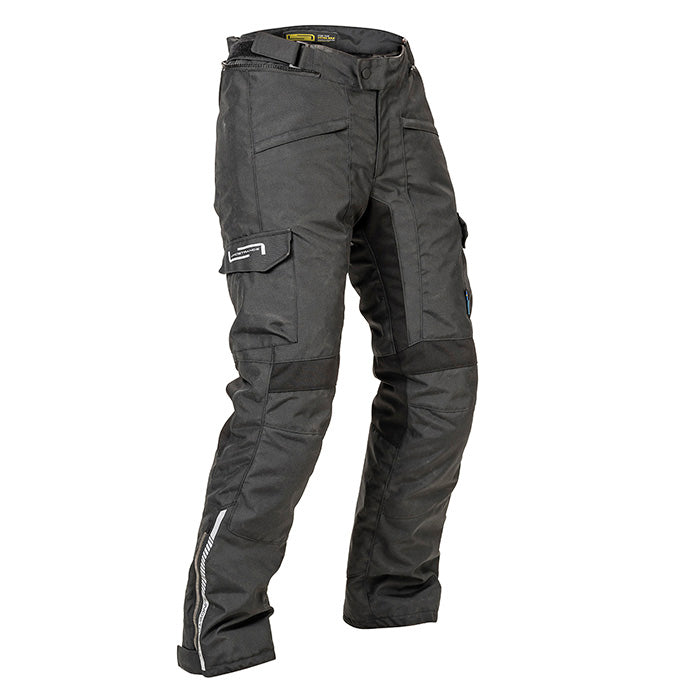 Lindstrands Borgvik Touring Ladies Textile Trouser Black - ThrottleChimp