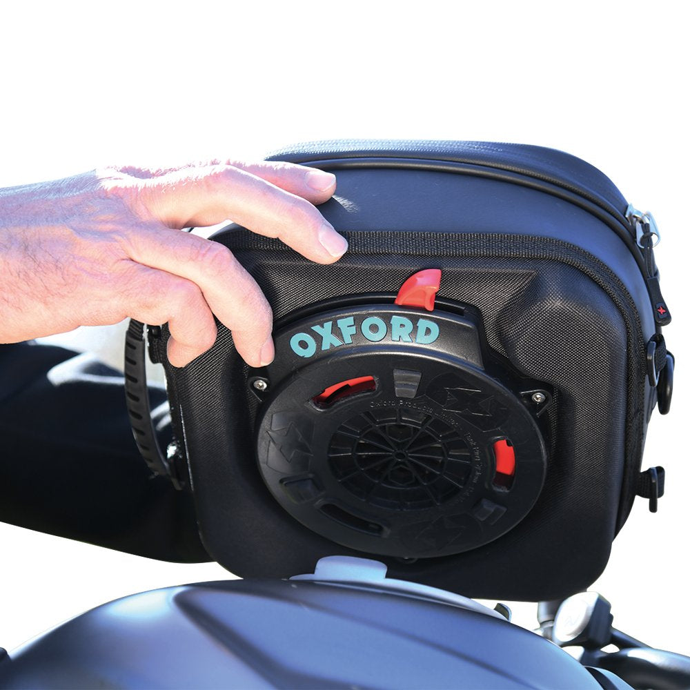 Oxford S Series Q4s Tank Bag Black - 4 Litres (Image 7) - ThrottleChimp