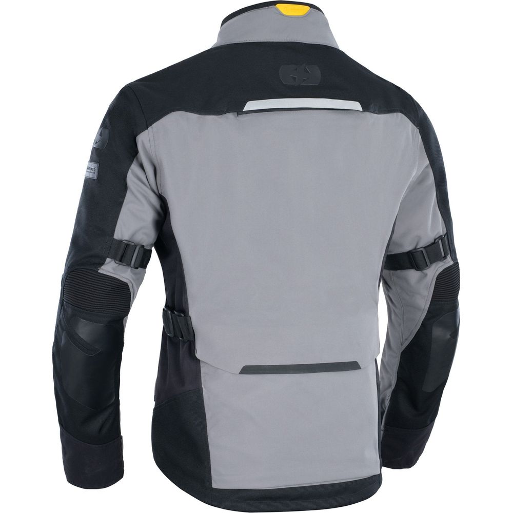 Oxford Mondial 2.0 Textile Jacket Black / Grey (Image 2) - ThrottleChimp