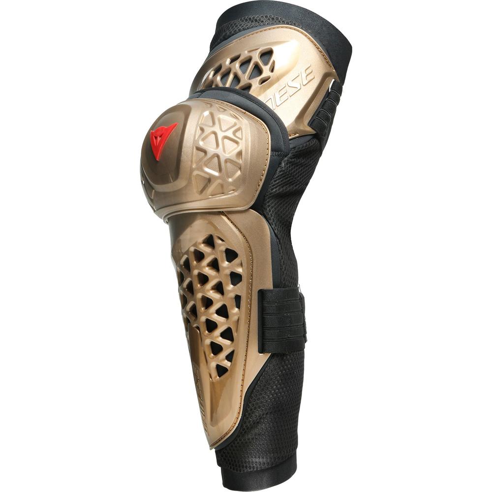 Dainese MX 1 Knee Guards Copper (Image 2) - ThrottleChimp