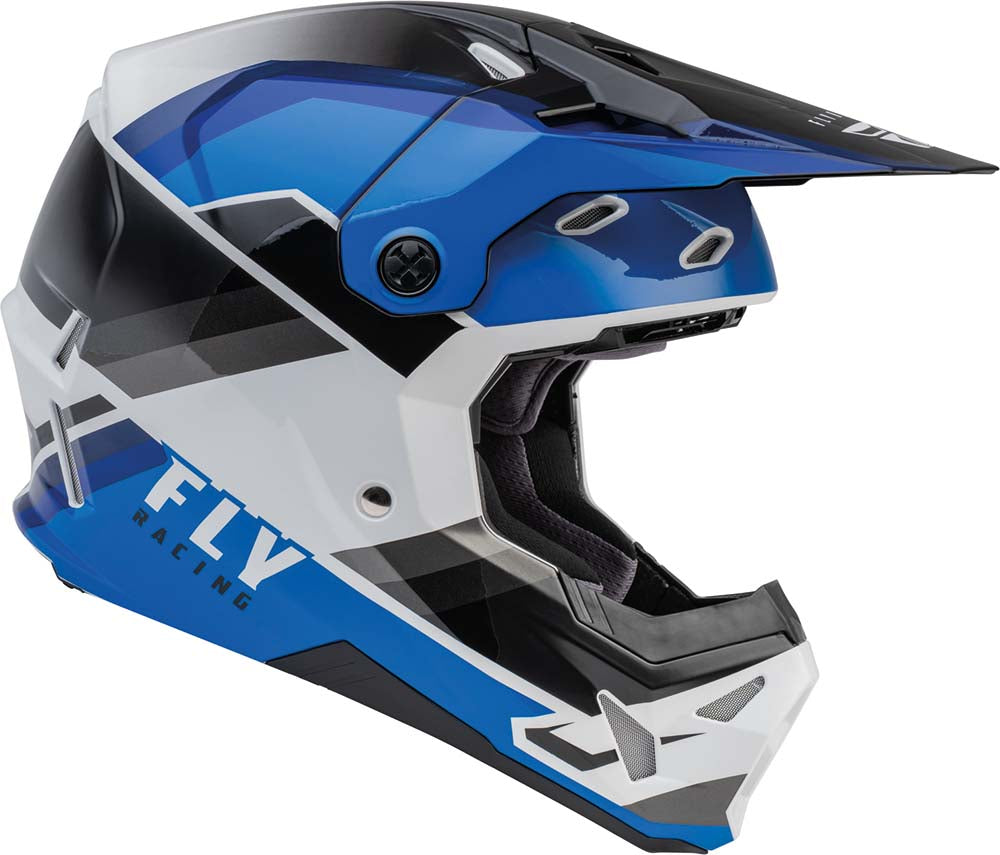 Fly Racing Formula CP Rush Black / Blue / White FREE 1 YEAR Returns, FREE UK Delivery | ThrottleChimp