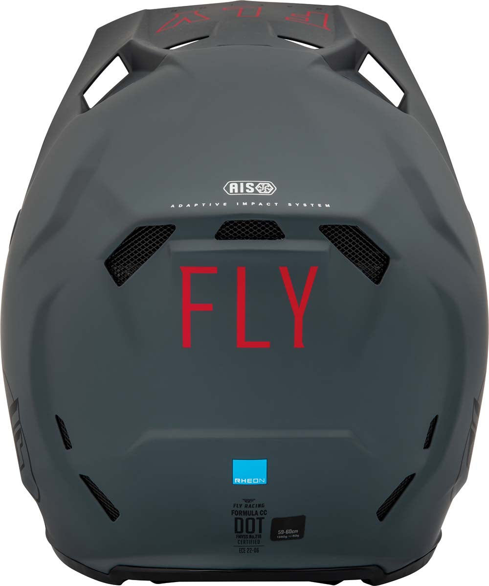 Fly Racing Formula CC Centrum Grey / Black FREE 1 YEAR Returns, FREE UK Delivery | ThrottleChimp