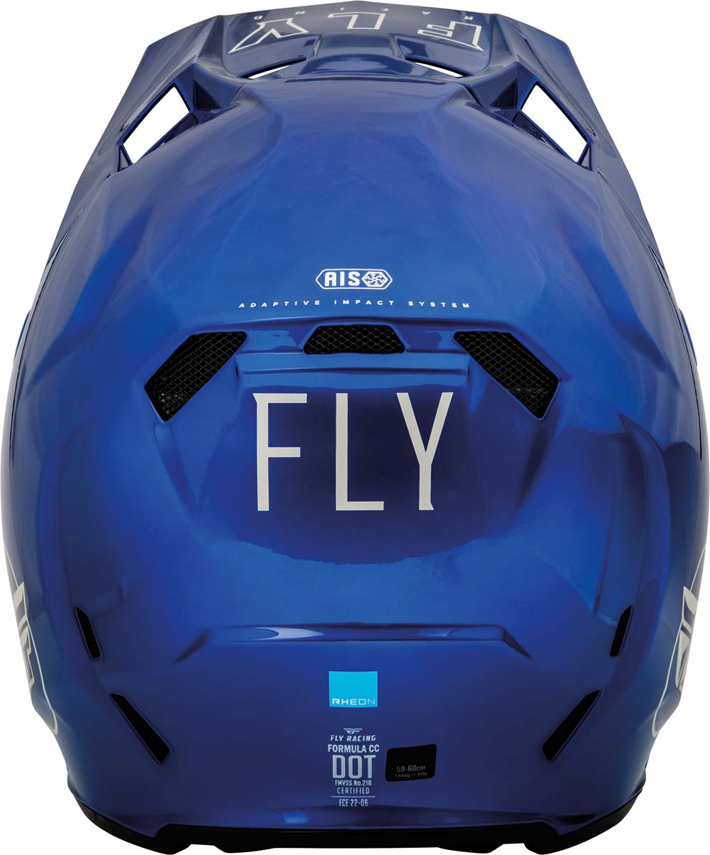 Fly Racing Formula CC Centrum Blue / Grey FREE 1 YEAR Returns, FREE UK Delivery | ThrottleChimp