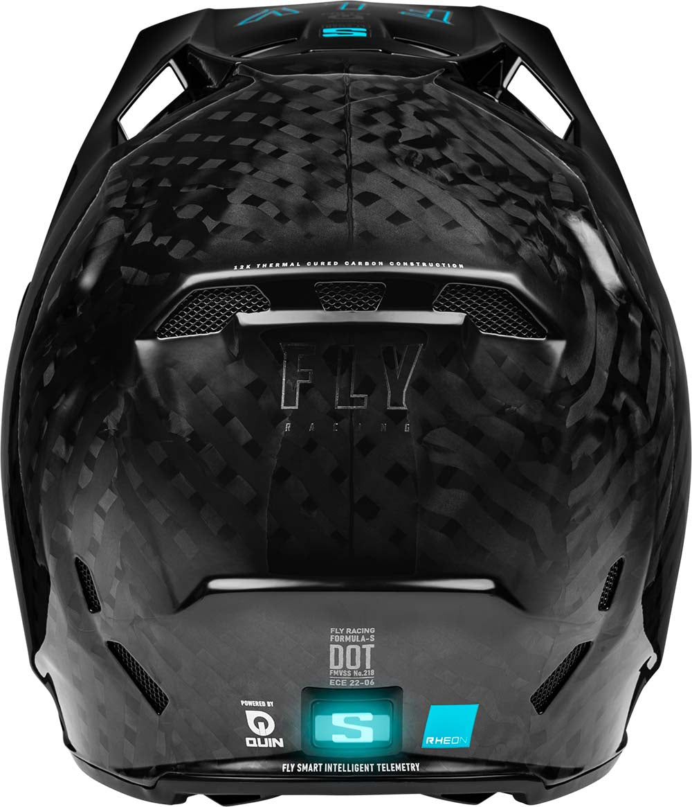 Fly Racing Formula S Carbon Solid Black FREE 1 YEAR Returns, FREE UK Delivery | ThrottleChimp