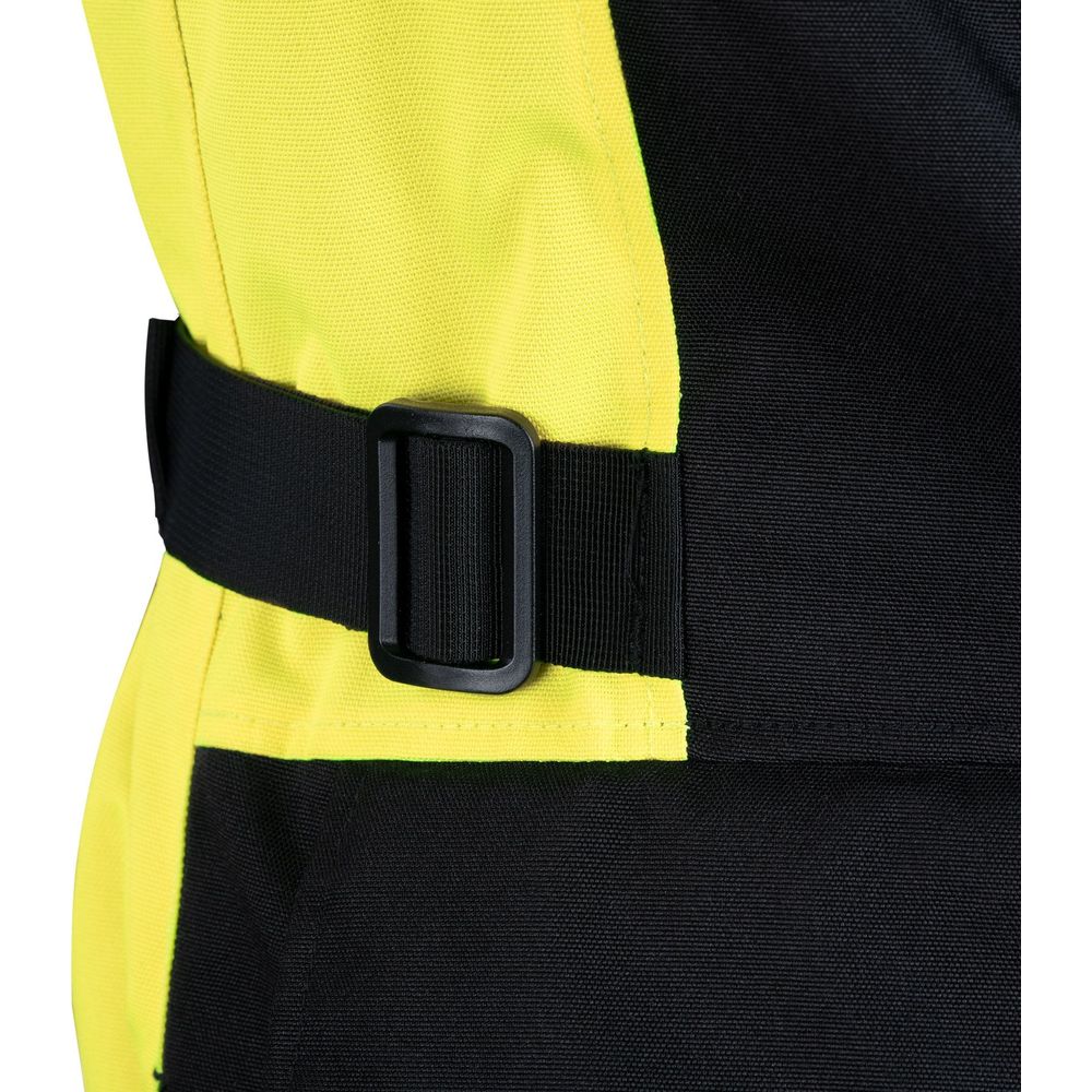 Oxford Metro 2.0 Textile Jacket Black / Fluo Yellow (Image 9) - ThrottleChimp