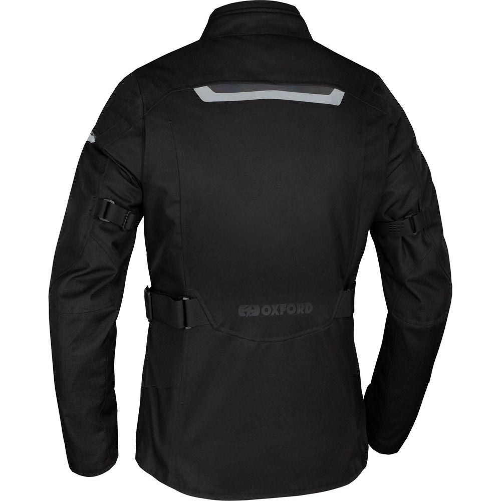 Oxford Dakota 3.0 Ladies Textile Jacket Stealth Black (Image 2) - ThrottleChimp