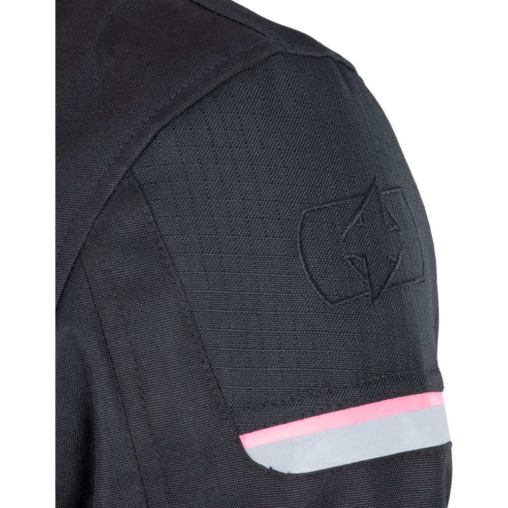 Oxford Dakota 3.0 Ladies Textile Jacket Tech Pink (Image 11) - ThrottleChimp