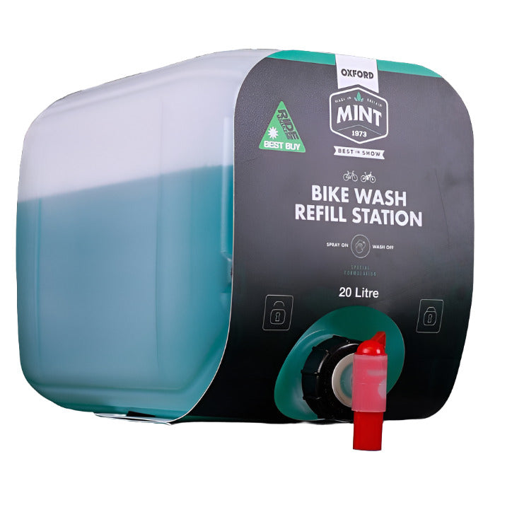 Oxford Mint Bike Wash Refill Station - 20 Litres - ThrottleChimp