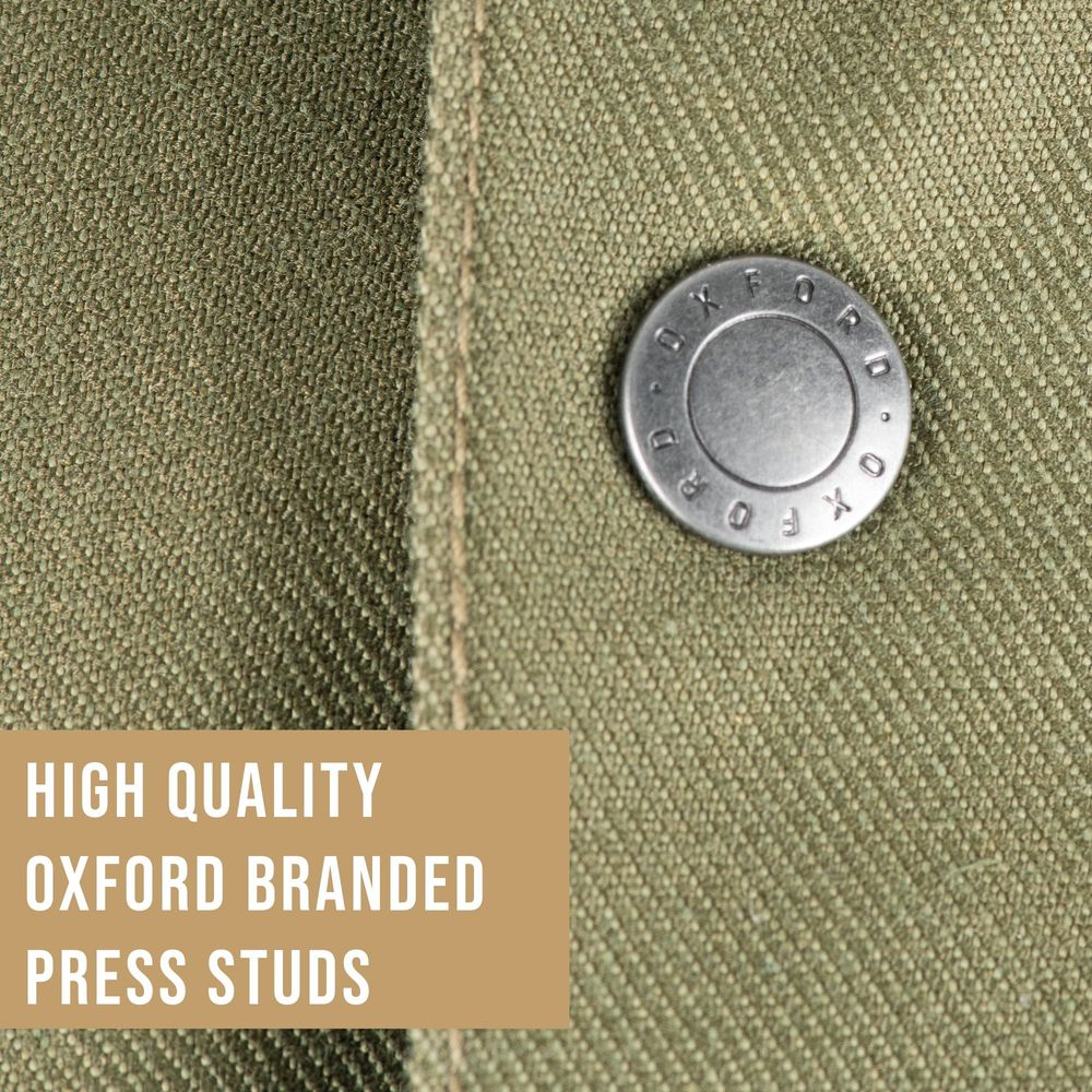 Oxford Original Approved AA Shirt Khaki (Image 2) - ThrottleChimp