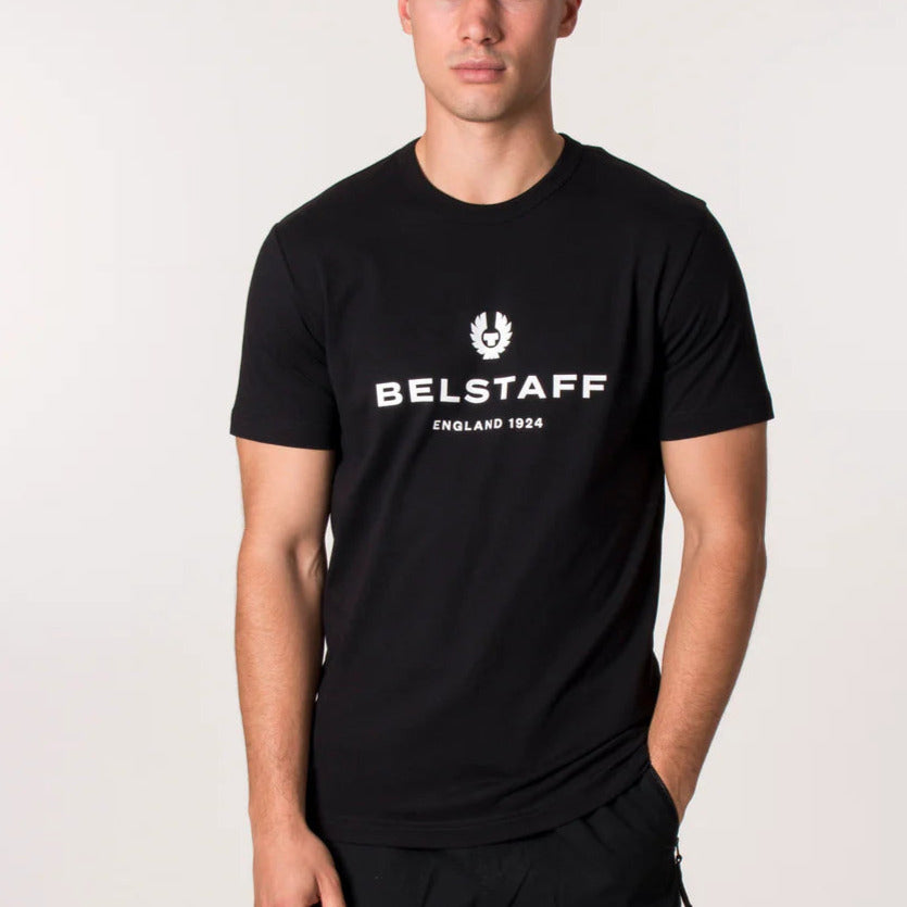 Belstaff 1924 T-Shirt Black (Image 2) - ThrottleChimp