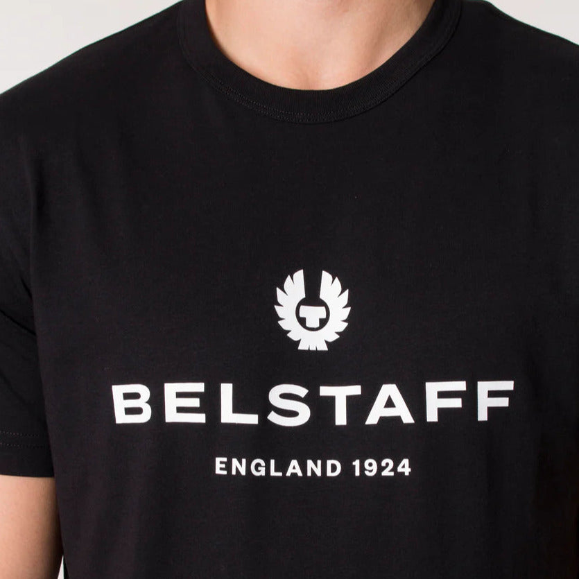 Belstaff 1924 T-Shirt Black (Image 4) - ThrottleChimp