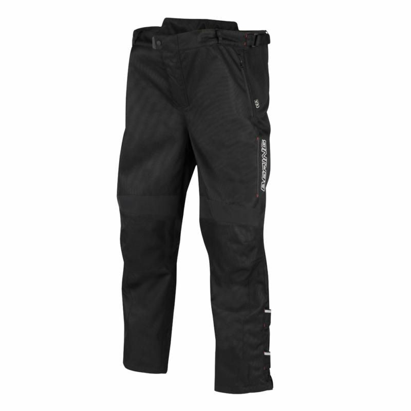 Bering Corleo King Size Textile Trouser Black - ThrottleChimp