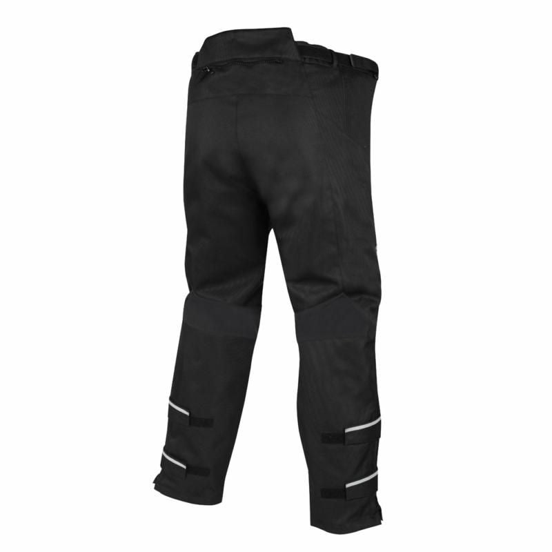 Bering Corleo King Size Textile Trouser Black (Image 2) - ThrottleChimp