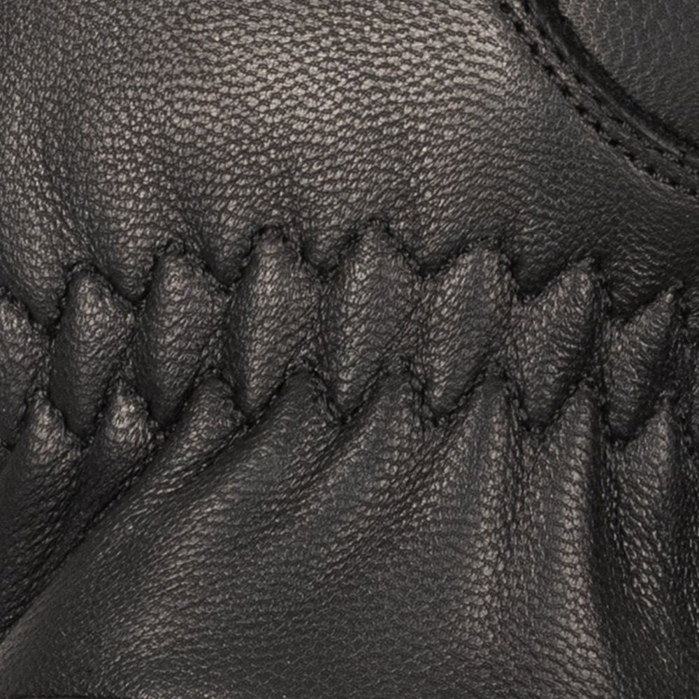 Oxford Kickback Leather Gloves Black (Image 4) - ThrottleChimp