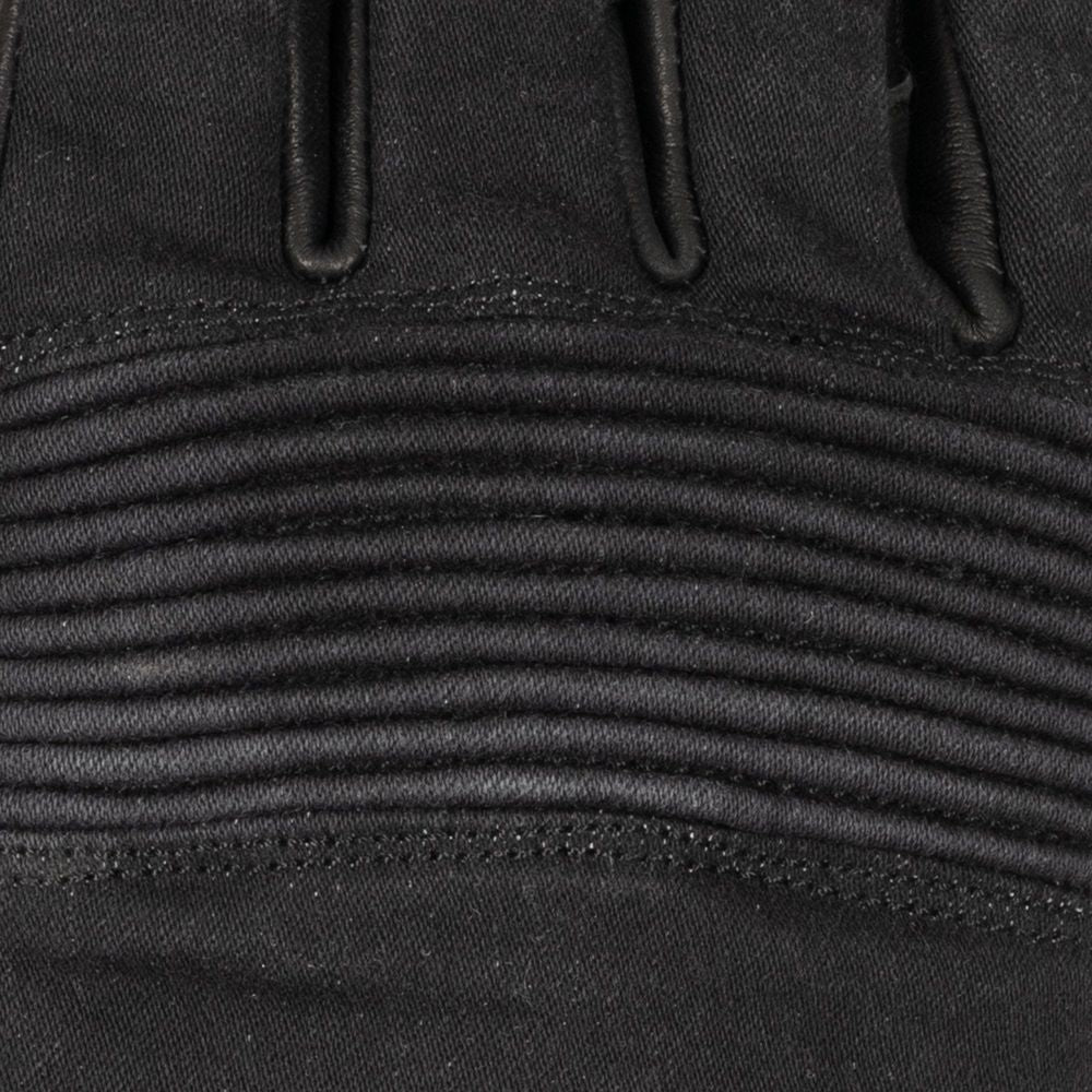 Oxford Kickback Leather Gloves Black (Image 6) - ThrottleChimp