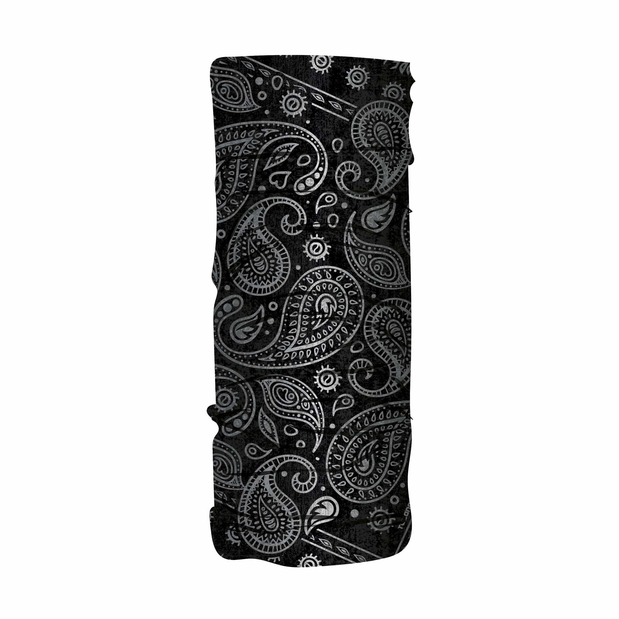 Tucano Urbano Basset Hound Neck Warmer Paisley Black FREE 1 YEAR Returns, FREE UK Delivery | ThrottleChimp