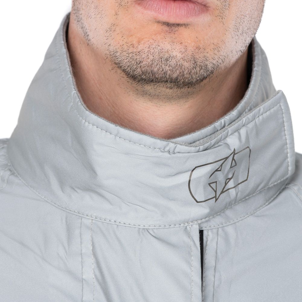 Oxford Rainseal Over Jacket Bright Reflective (Image 6) - ThrottleChimp