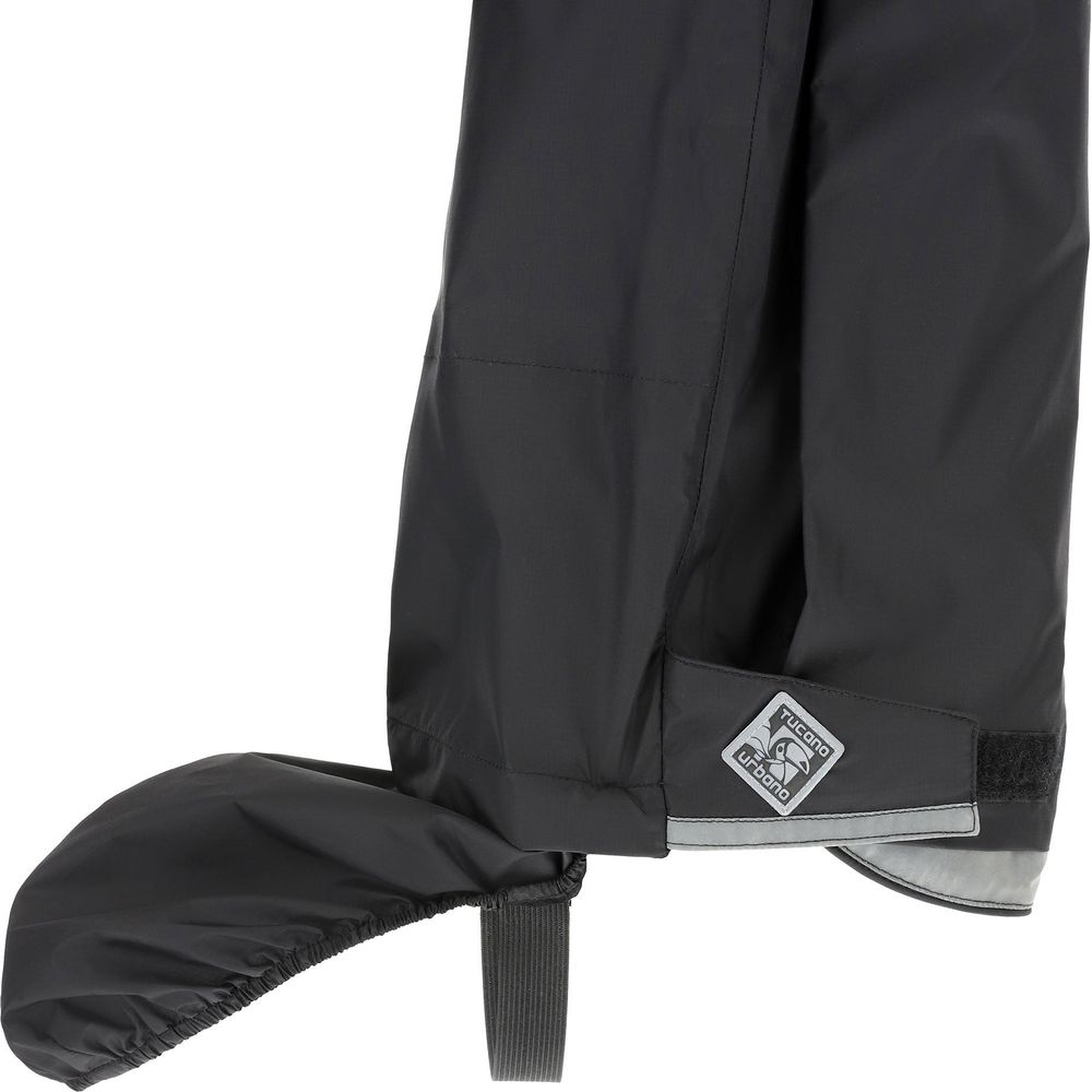 Tucano Urbano Nano Rain Zeta Hydroscud Rainproof Trouser Black (Image 7) - ThrottleChimp