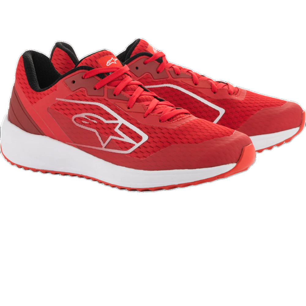 Alpinestars Meta Road Shoes Red / White - ThrottleChimp