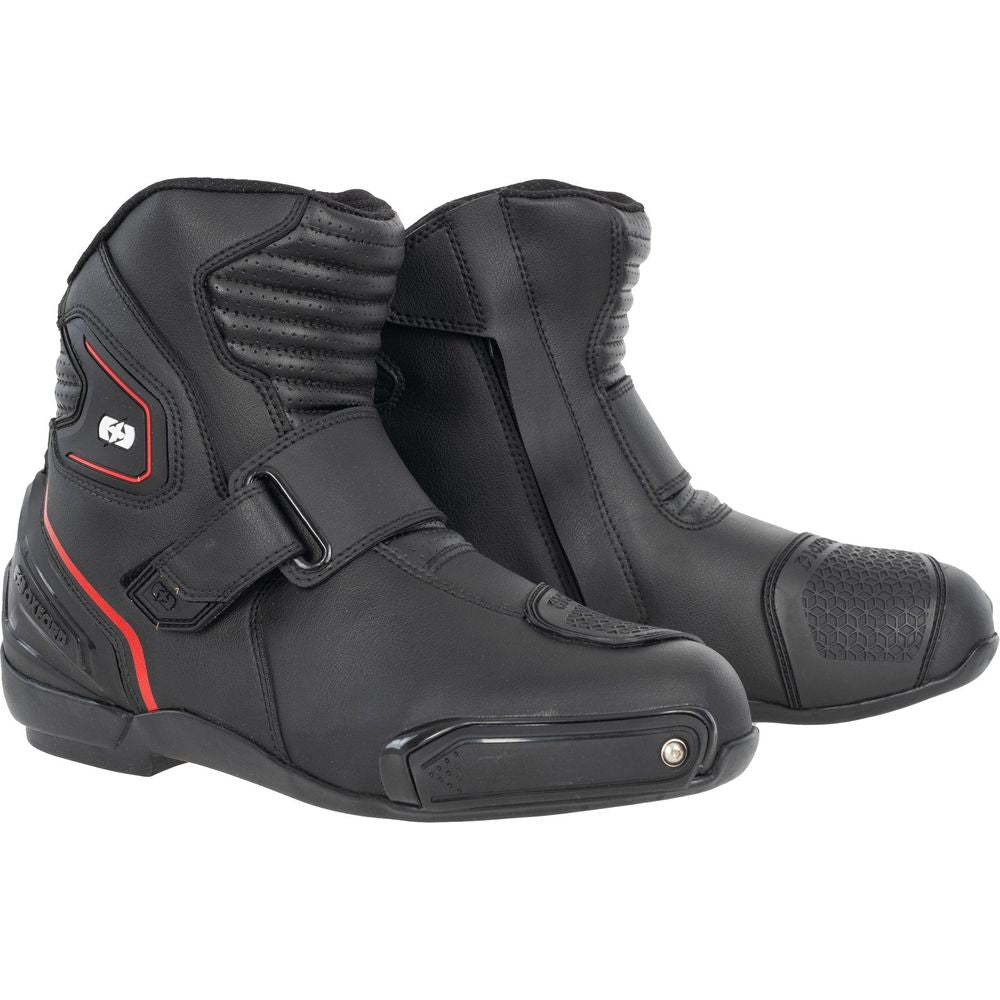 Oxford Omega Air Short Boots Black / White / Red