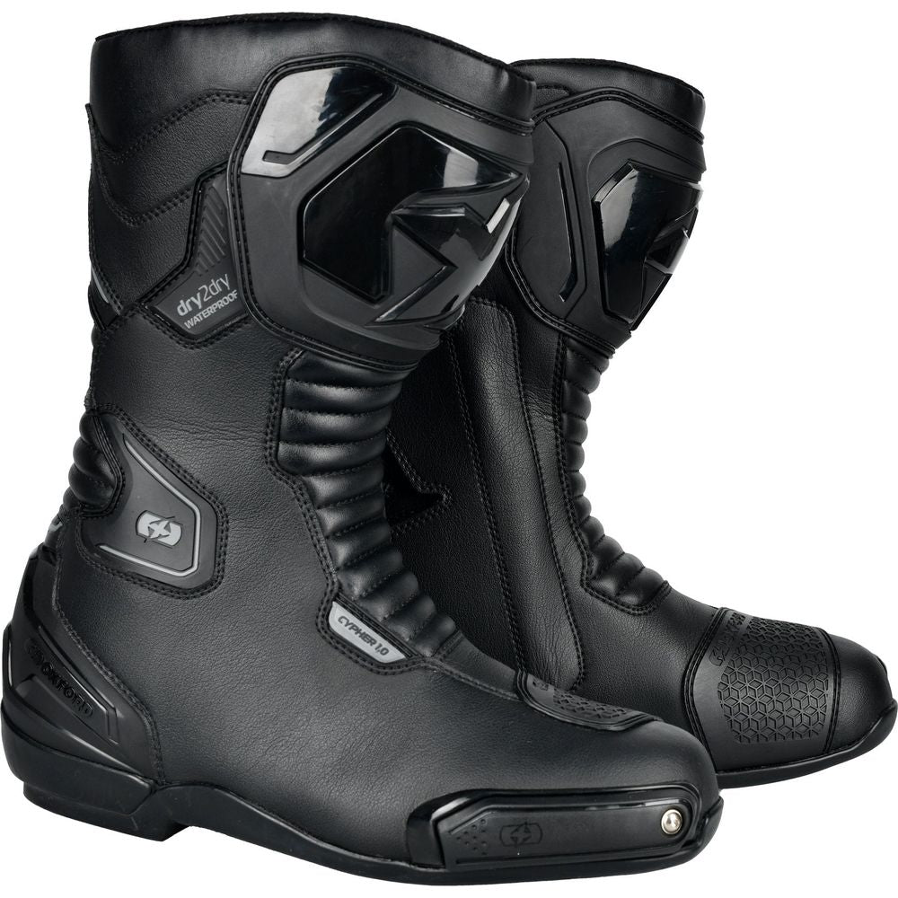 Oxford Cypher 1.0 Dry2Dry Boots Stealth Black