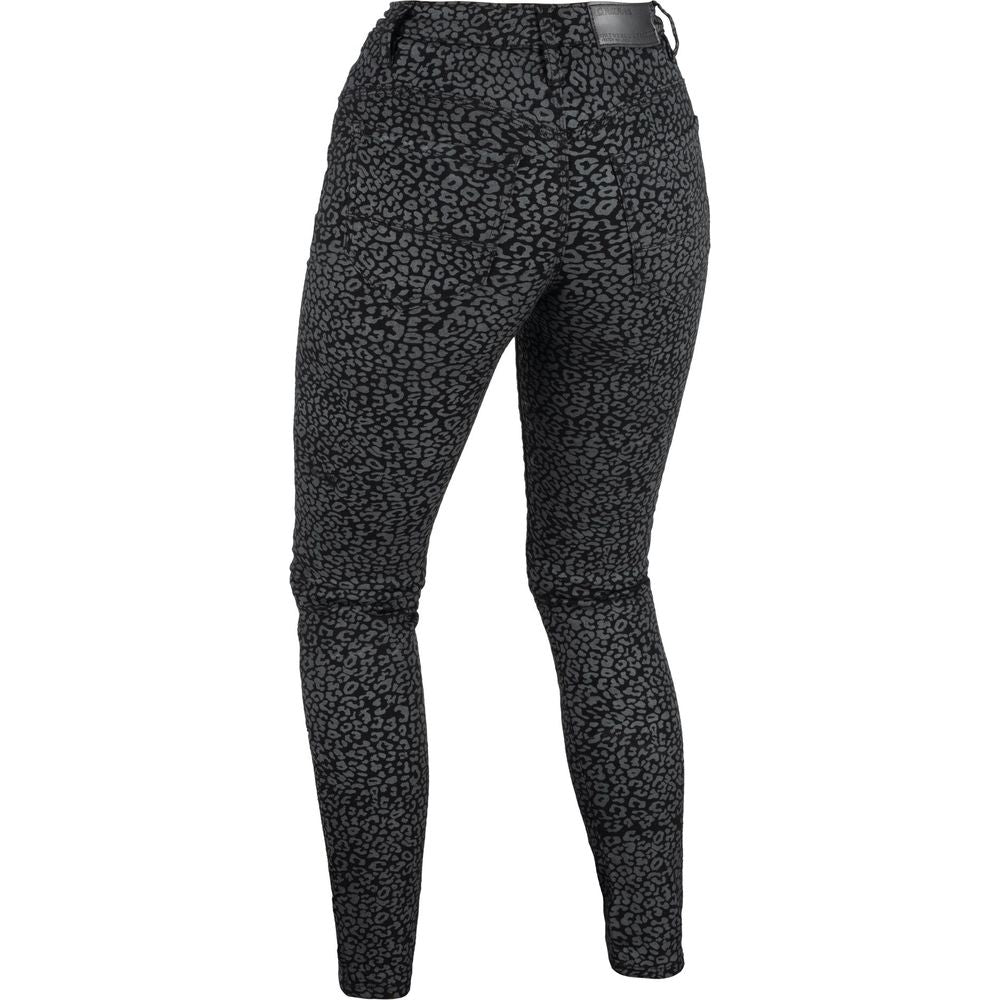 Oxford Original Approved AA Super Stretch Ladies Jeans Leopard