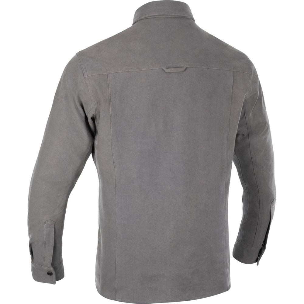 Oxford Original Approved AA Ridgeback Shirt Grey (Image 2) - ThrottleChimp