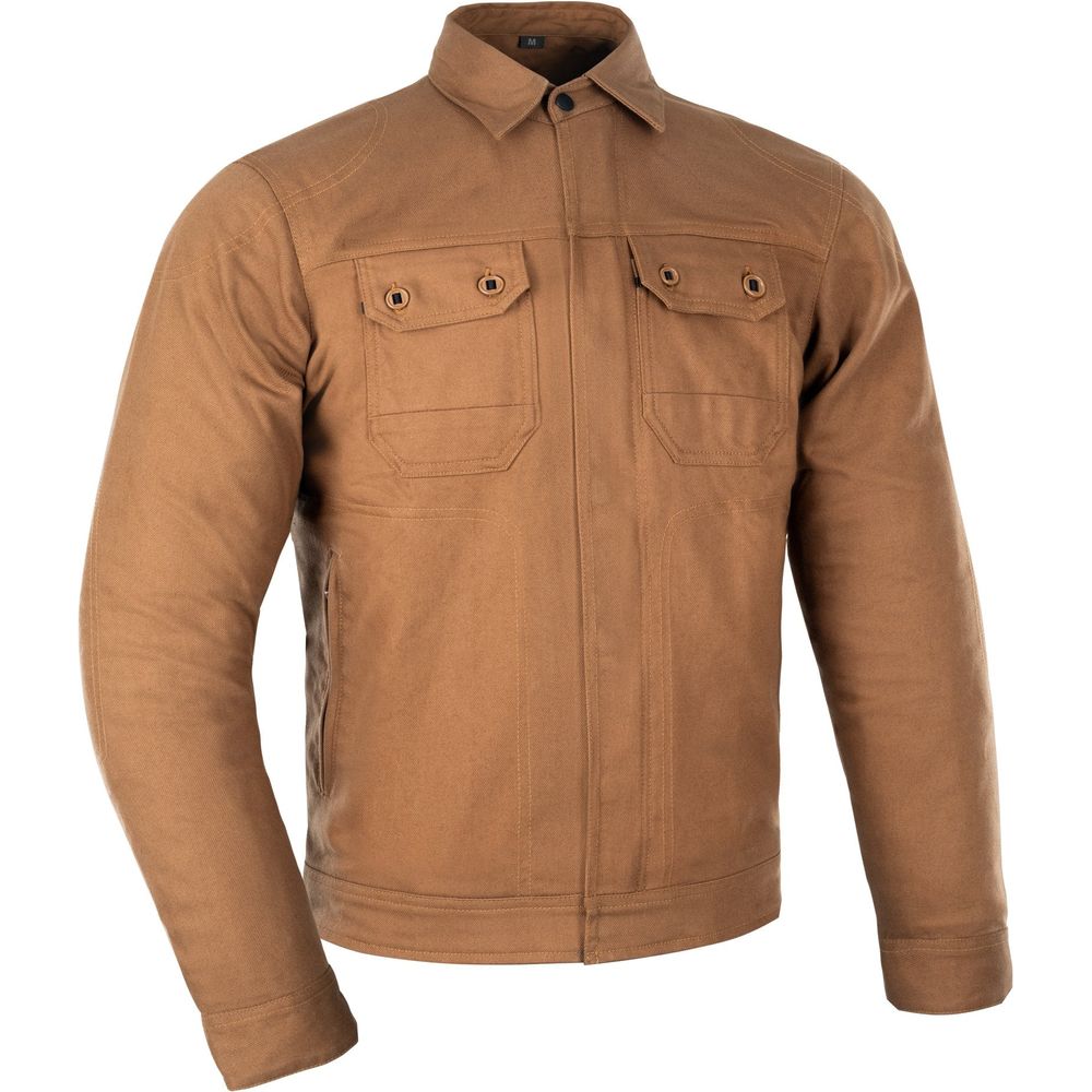 Oxford Original Approved Heist AAA Textile Jacket Tan - ThrottleChimp