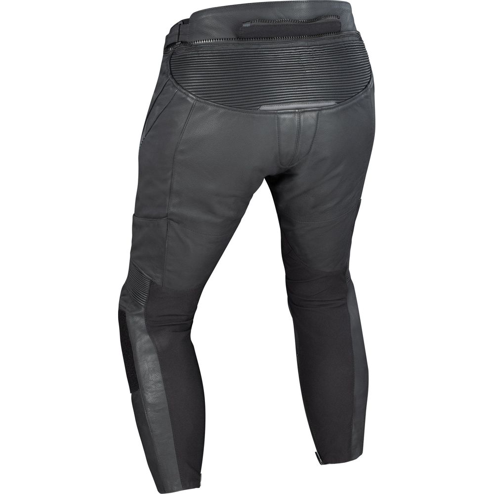 Oxford Cypher 1.0 Leather Trouser Stealth Black (Image 2) - ThrottleChimp