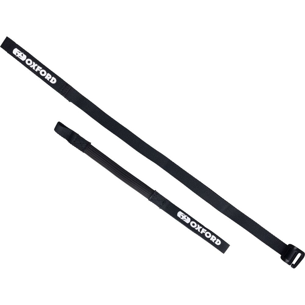 Oxford Atlas G Hook Straps Pair Black - 17mm x 1.2m (Image 5) - ThrottleChimp