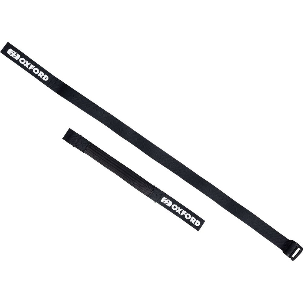 Oxford Atlas G Hook Straps Pair Black - 26mm x 2.0m (Image 5) - ThrottleChimp