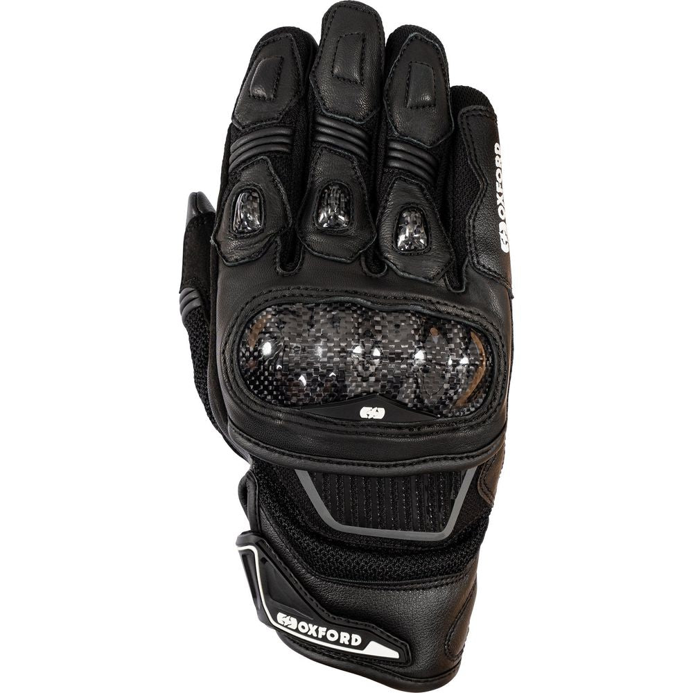 Oxford RP-4S 3.0 Leather Gloves Stealth Black