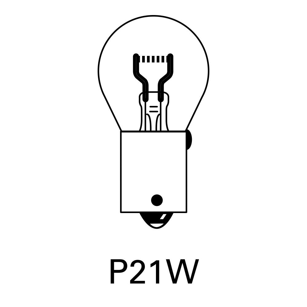 Oxford P21W Brake / Indicator / Reverse / Rear Fog Bulb (Image 2) - ThrottleChimp