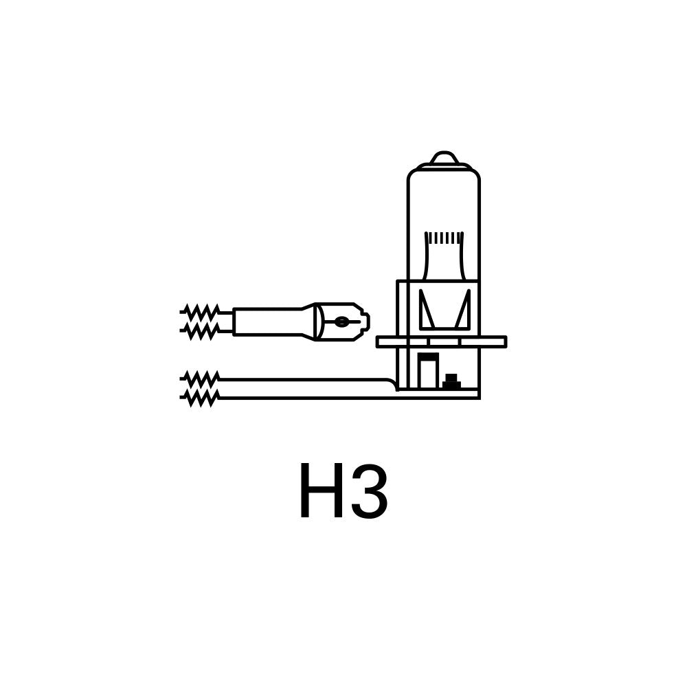 Oxford H3 Headlamp Bulb (Image 2) - ThrottleChimp