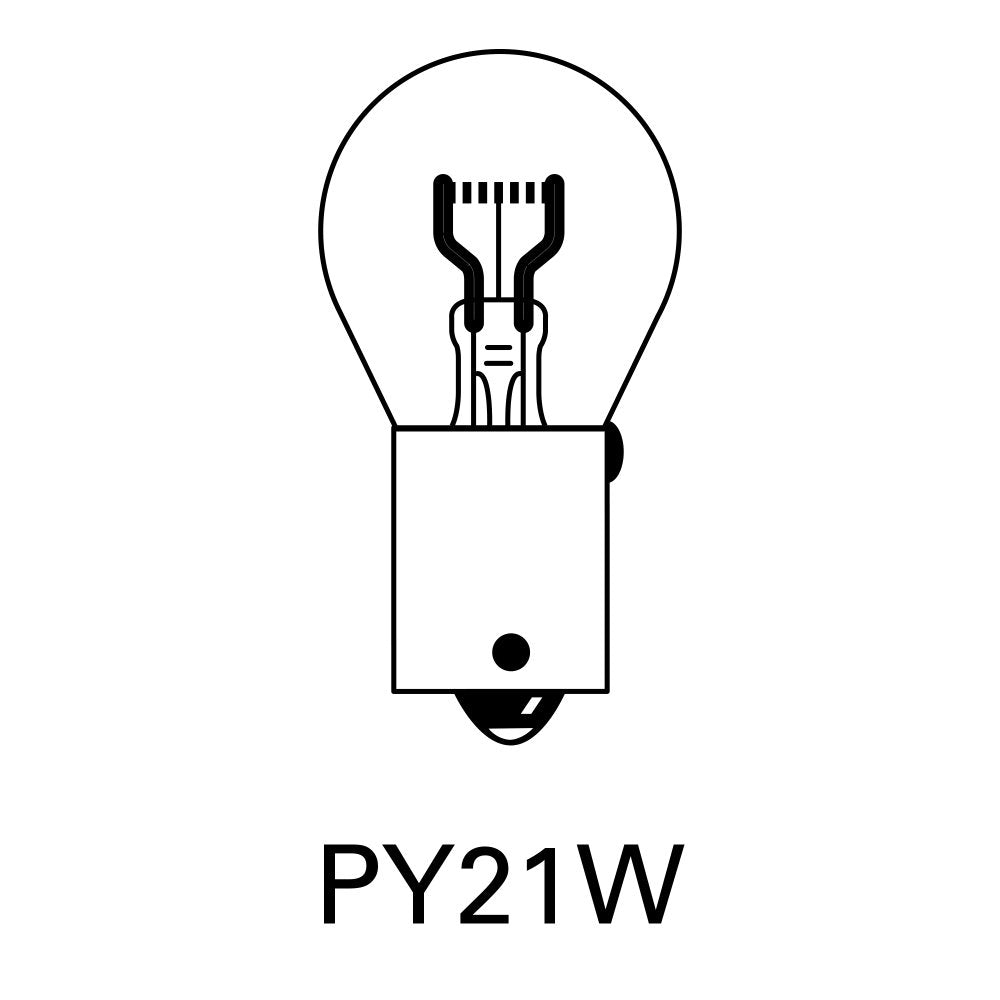 Oxford PY21W Indicator Bulb Pink (Image 2) - ThrottleChimp